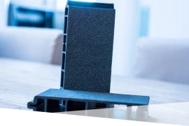 Afbeelding toont hard PVC van PlastChem, de toonaangevende producent in Europa.